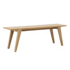 Colton Dining Bench w/ Brass