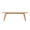 Colton Small Dining Bench w/ Brass