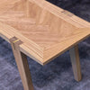 Colton Dining Bench w/ Brass
