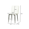 Luca Dining Chair - Fox White