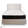 Norel King Storage Bed With Drawers - Pearl