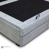 Norel King Storage Bed With Drawers - Slate