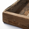 Carson (Large) 30L x 30W Brown Reclaimed Wood Tray