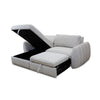 Amira Pullout Sleeper Sectional with Storage Chaise