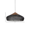 D-Bodhi Banjo Pendant Large - Black