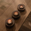 D-Bodhi Ring Candle Holder - Wood Grain