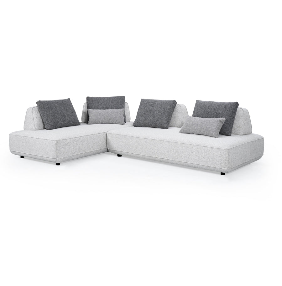 Axel 2 PCs Sectional with Removable Cushions