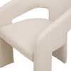 Liva Open-Back Upholstered Chair - Abby Flax