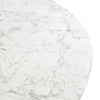 Tokyo Round Extendable Dining Table - Faux Marble