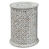 White Decker Side Table