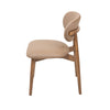 Skat Genuine Leather Dining Chair- Mocha