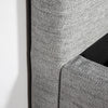 Justin Queen Storage Bed Tall - Cream