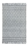 LABIN HAND WOVEN RUG GRAPHITE/SILVER