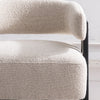 Gunnar Boucle Fabric Arm Accent Chair