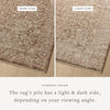 Elise Rug Bark / Natural