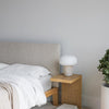 Luna Wood Tool-free Double Bed - Walnut