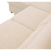 Pandina Premium Fabric Sleeper Sectional - Abby Flax