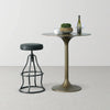 Bowie Stool - Black Leather