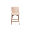 Uffizi Counter Stool - Champagne Chenille