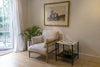 Terrazzo Side Table - White Mosaic
