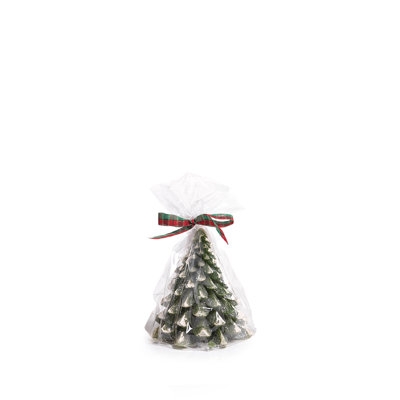 Winter Pine Tree Candle