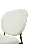 Sashi Dining Chair - Linen Boucle'