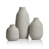 Delano Porcelain Vase - White - Medium
