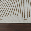 Aurora Beige Tribal Stripe Rug – 5 x 7'