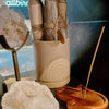 Wooden Hamsa Hand Incense Holder