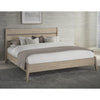 Nettie Slatted Ash Wood Platform Bed in Ginger