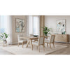Nettie Four Door Ash Wood Sideboard in Ginger
