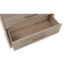 Bjorn Five Drawer Oak Wood Chest in Chai