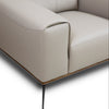 Kreska Genuine Leather Accent Chair