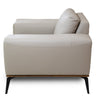 Kreska Genuine Leather Accent Chair