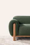 Idun Sofa - Green Velvet