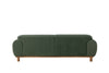 Idun Sofa - Green Velvet