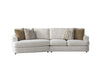Arve 2 PCs Sectional w/4 Pillows - Left Cuddler