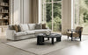 Arve 2 PCs Sectional w/4 Pillows - Right Cuddler