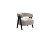 Gunnar Boucle Fabric Arm Accent Chair