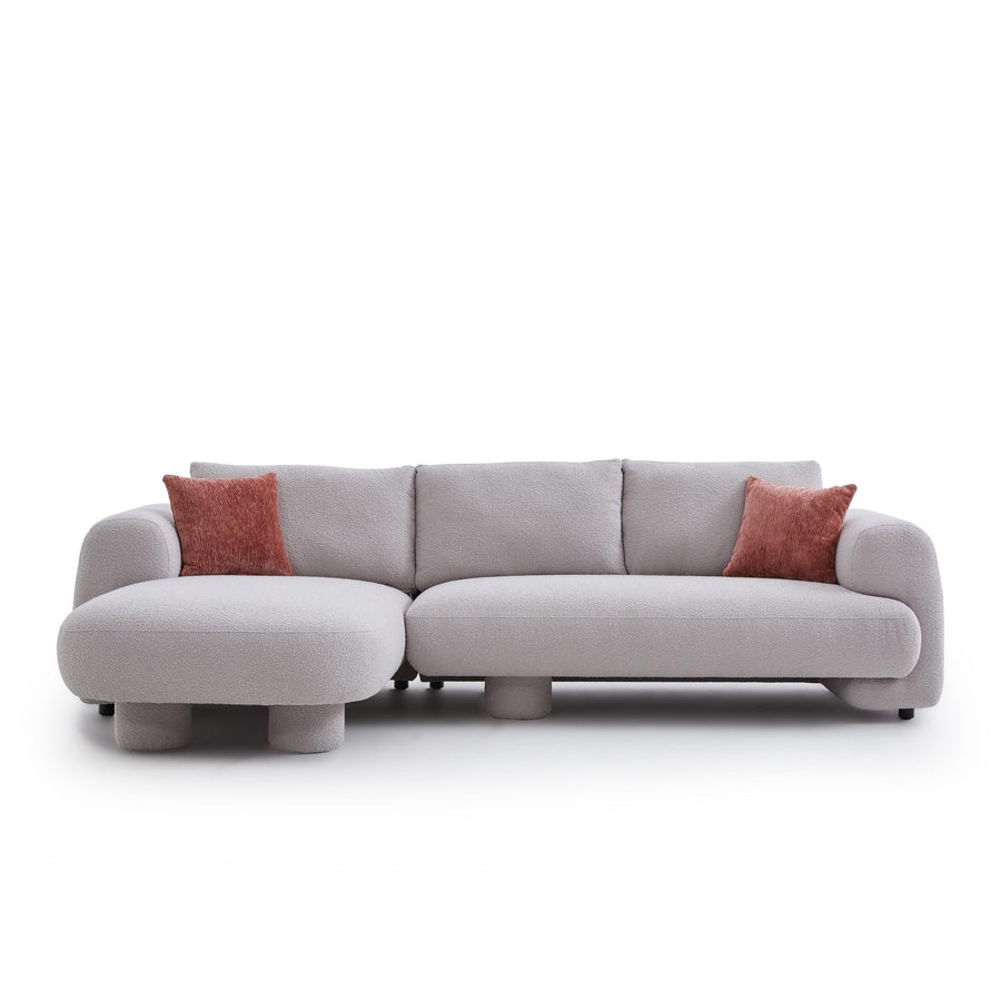 Sasha Sectional - Light Grey