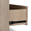 Bjorn Five Drawer Oak Wood Chest in Chai