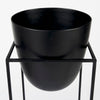 BUMBLE (SET OF 2) 12L X 12W X 32H BLACK PLANT STANDS