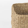 Copenhagen 15.7L x 15.7W x 15.7H (Set of 3) Medium Brown Square Twisted Seagrass Square Basket