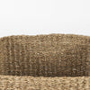 Copenhagen 15.7L x 15.7W x 15.7H (Set of 3) Medium Brown Square Twisted Seagrass Square Basket