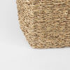 Copenhagen 15.7L x 15.7W x 15.7H (Set of 3) Medium Brown Square Twisted Seagrass Square Basket