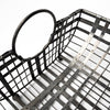 Kenneth (Set of 2) 24L x 12W Gray Metal Baskets