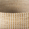 Olivia 15.7L x 15.7W x 17.3H Set of 3 Beige Seagrass Basket W/Lid and Handles