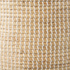 Olivia 15.7L x 15.7W x 17.3H Set of 3 Beige Seagrass Basket W/Lid and Handles