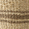 Sivannah 19.7L x 19.7W x 23.6H (Set of 3) Light Brown and Medium Brown Striped Seagrass Round Basket