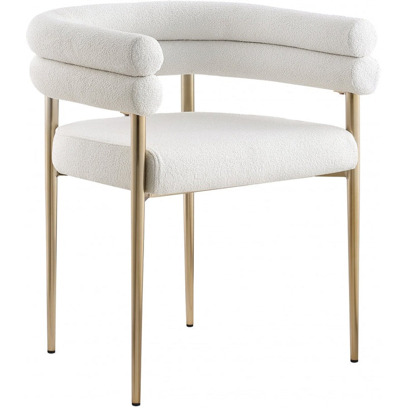 Brisa Fabric Dining Chair - Cream